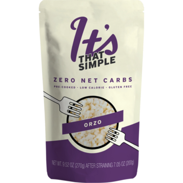 Orzo pouch
